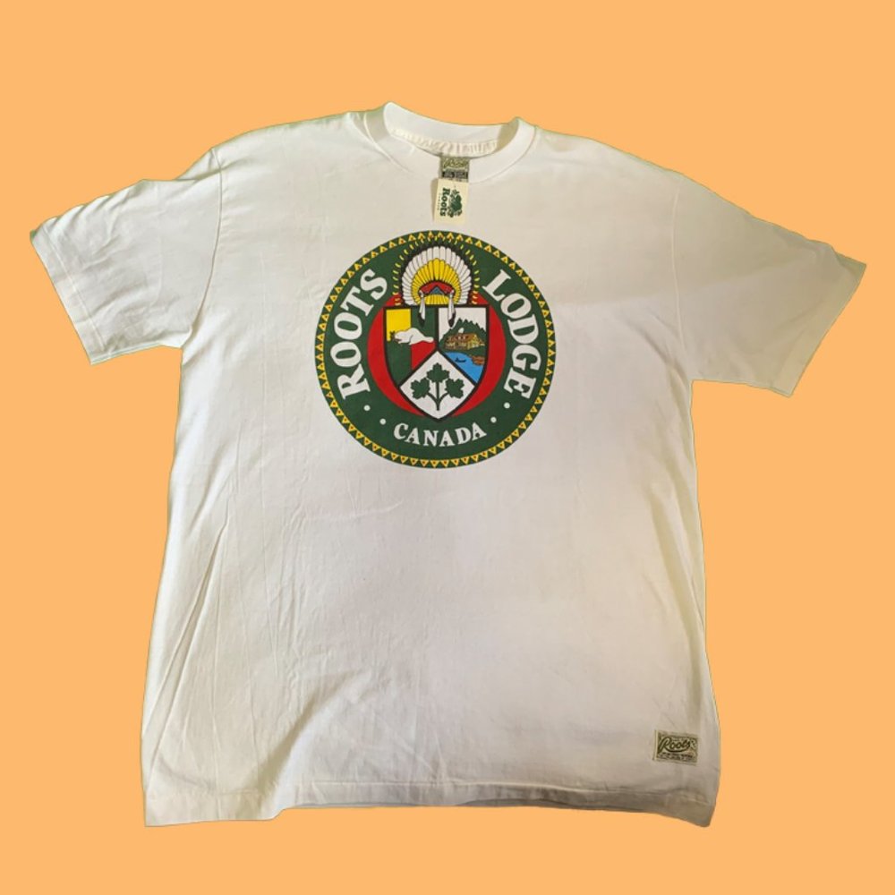 Vintage Deadstock Roots Lodge Tee